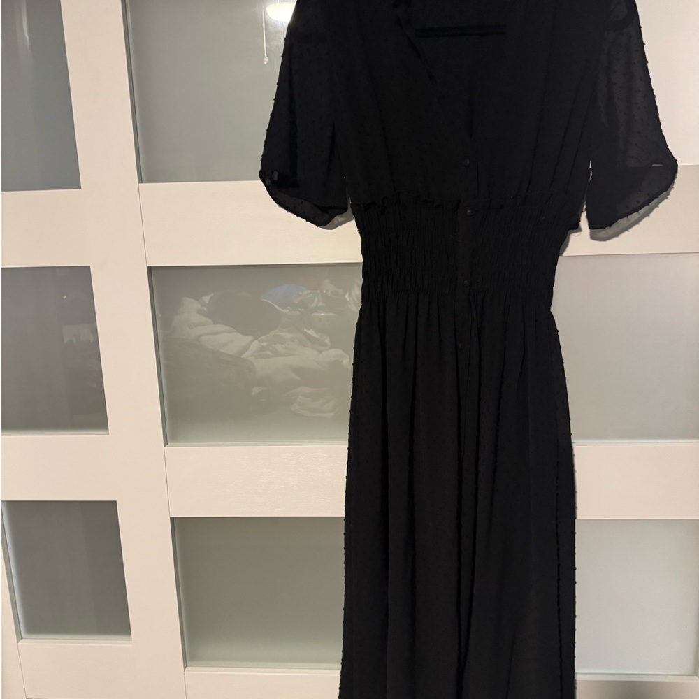Zara Black Sleeved Dress